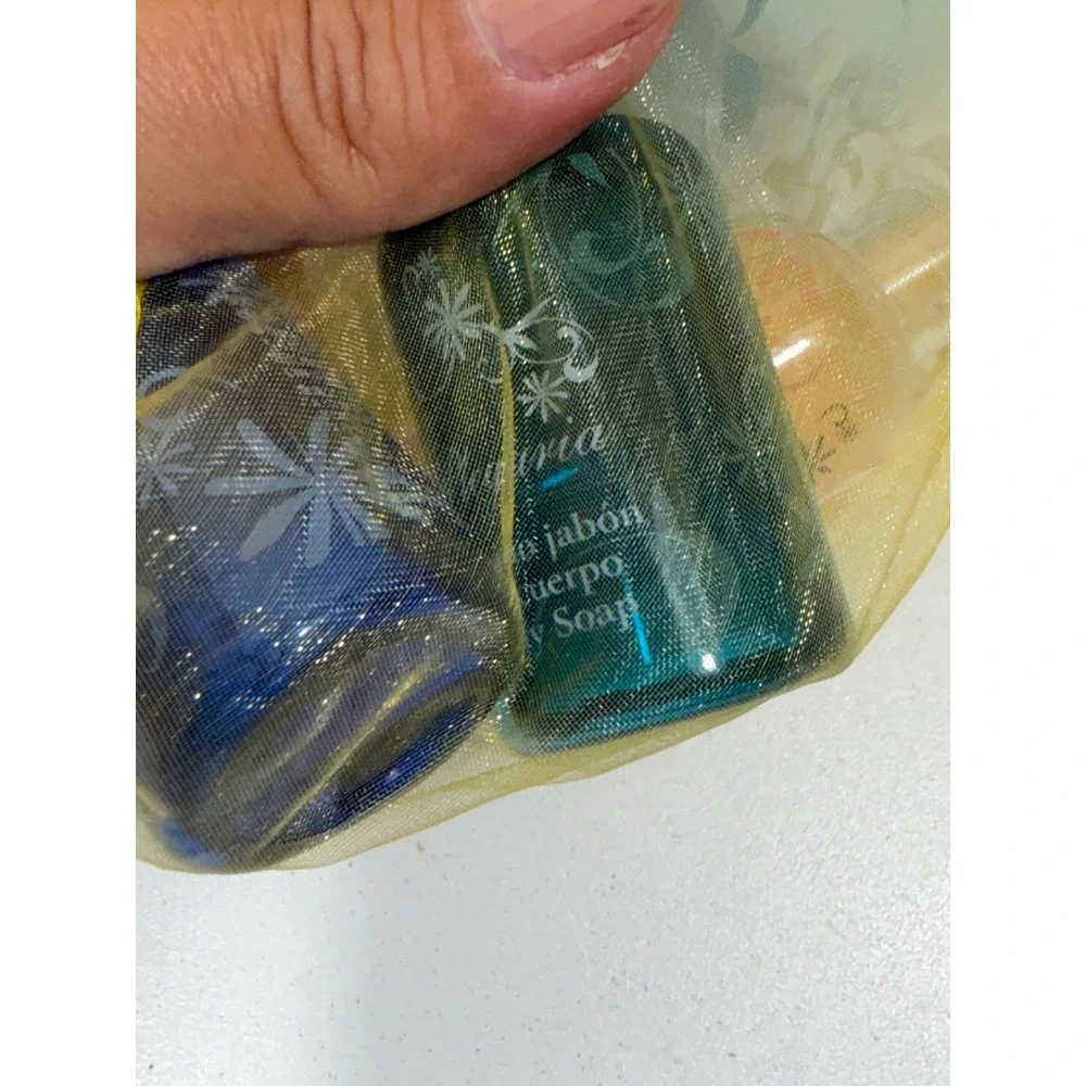 Japanese Plegaria Kracie Travel Bath Amenity 2 Set Shampoo Body Soap Shea Butter